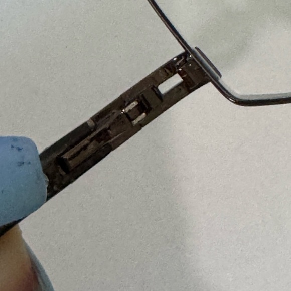 Saks Fifth Avenue Black Eyeglasses - Picture 3 of 9